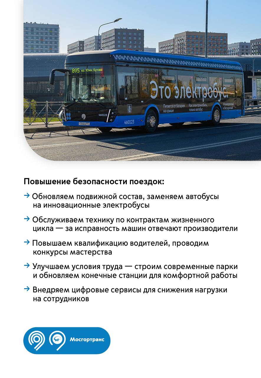 Как ГУП «Мосгортранс» делает поездки на наземном транспорте еще безопаснее?